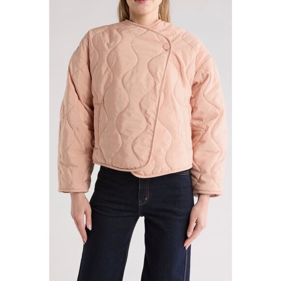 ALC Emory II Onion Quilted Faux Fur Lined Jacket NWT Size XL $495 MSRP